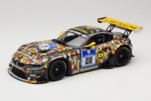 BMW Z4 GT3 #28 Team Walkenhorst J. Stuck / Sandritter ADAC 24 Hours Nurburgring 2014 Minichamps 1:18 151142328 Métal