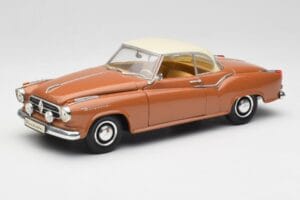 Borgward Isabella Coupé Bronze Blanc Revell 1:18 08982 Métal
