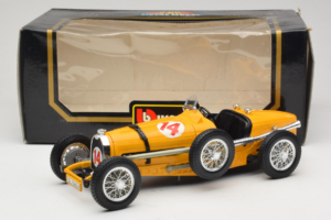 Bugatti Type 59 #14 Grand Prix Orange Bburago 1:18 3012 Métal — image 6 sur 6