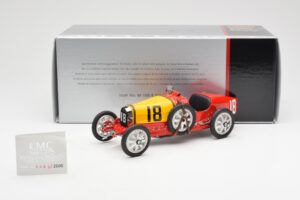 Bugatti T35 National Colors Spain CMC 1:18 M-100-B-016 Métal — image 6 sur 6