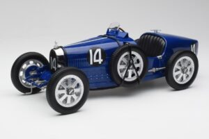 Bugatti Type 35 #14 Dark Blue Norev 1:12 125703 Métal