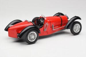 Bugatti Type 55 Rouge Bburago 1:18 3009 Métal — image 2 sur 6