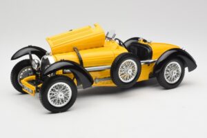 Bugatti Type 59 Jaune Bburago 1:18 3005 Métal — image 2 sur 8