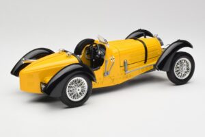 Bugatti Type 59 Jaune Bburago 1:18 3005 Métal — image 3 sur 8