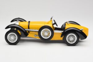 Bugatti Type 59 Jaune Bburago 1:18 3005 Métal — image 4 sur 8