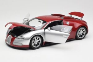 Bugatti Veyron Edition Centenaire Chrome Red Minichamps 1:18 100110851-O Métal — image 2 sur 8