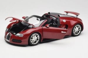 Bugatti Veyron Grand Sport Rouge Minichamps 1:18 100110832 Métal — image 2 sur 9