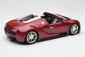 Bugatti Veyron Grand Sport Rouge Minichamps 1:18 100110832 Métal — image 4 sur 9