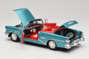 Buick Century Cabriolet Bleu Mira 1:18 6134 Métal — image 5 sur 8