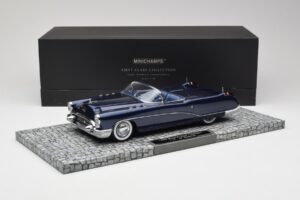 Buick Wildcat I Concept Bleu Foncé Minichamps 1:18 107141331 Métal — image 6 sur 6