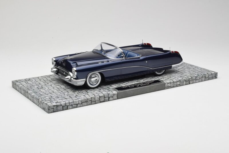 Buick Wildcat I Concept Bleu Foncé Minichamps 1:18 107141331 Métal