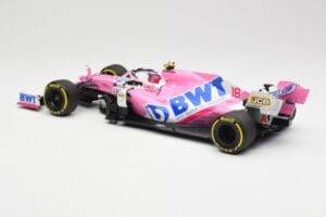 BWT Racing Point RP20 #18 L. Stroll Austrian GP 2020 Minichamps 1:18 110200118 Métal — image 5 sur 6