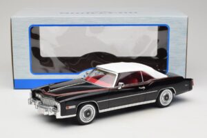 Cadillac Eldorado Cabriolet Noir MCG 1:18 MCG18473 Métal — image 8 sur 8