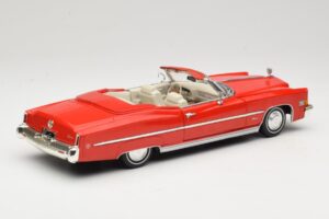 Cadillac Eldorado Cabriolet Rouge Anson 1:18 30387 Métal — image 3 sur 8