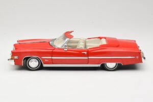 Cadillac Eldorado Cabriolet Rouge Anson 1:18 30387 Métal — image 4 sur 8