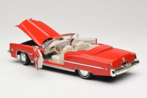 Cadillac Eldorado Cabriolet Rouge Anson 1:18 30387 Métal — image 5 sur 8