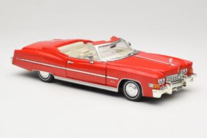 Cadillac Eldorado Cabriolet Rouge Anson 1:18 30387 Métal — image 6 sur 8