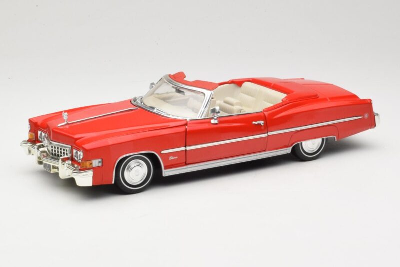 Cadillac Eldorado Cabriolet Rouge Anson 1:18 30387 Métal