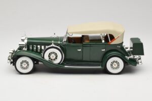 Cadillac Sport Phaeton Vert Anson 1:18 30383 Métal — image 5 sur 9