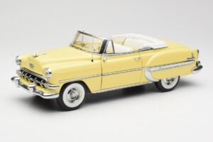 Chevrolet Bel Air Cabriolet Jaune Sun Star 1:18 1712 Métal