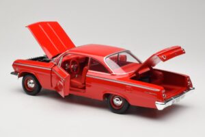 Chevrolet Bel Air Rouge Maisto 1:18 31641 Métal — image 5 sur 8