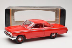 Chevrolet Bel Air Rouge Maisto 1:18 31641 Métal — image 8 sur 8
