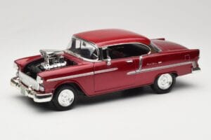 Chevrolet Bel Air Rouge Motormax 1:18 73100TC-M1 Métal