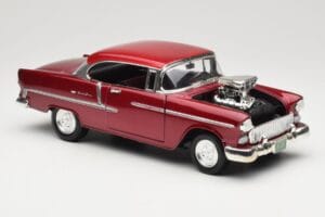 Chevrolet Bel Air Rouge Motormax 1:18 73100TC-M1 Métal — image 6 sur 8