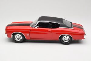 Chevrolet Chevelle SS 454 Rouge Maisto 1:18 531892 Métal — image 4 sur 8