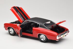 Chevrolet Chevelle SS 454 Rouge Maisto 1:18 531892 Métal — image 5 sur 8
