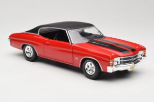 Chevrolet Chevelle SS 454 Rouge Maisto 1:18 531892 Métal — image 6 sur 8