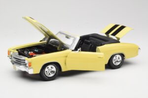 Chevrolet Chevelle SS 454 Jaune Maisto 1:18 531890 Métal — image 2 sur 8