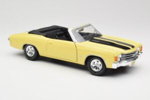 Chevrolet Chevelle SS 454 Jaune Maisto 1:18 531890 Métal — image 6 sur 8