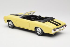 Chevrolet Chevelle SS 454 Jaune Maisto 1:18 531890 Métal — image 7 sur 8