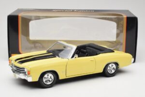 Chevrolet Chevelle SS 454 Jaune Maisto 1:18 531890 Métal — image 8 sur 8