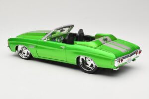 Chevrolet Chevelle SS Cabriolet Vert Maisto 1:18 31099 Métal — image 7 sur 8
