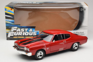 Chevrolet Chevelle SS Fast & Furious Rouge Johnny Lightning 1:18 39578 Métal — image 6 sur 6