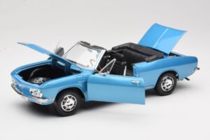 Chevrolet Corvair Monza Cabriolet Bleu Road Signature 1:18 92498 Métal — image 2 sur 8