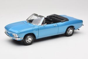 Chevrolet Corvair Monza Cabriolet Bleu Road Signature 1:18 92498 Métal