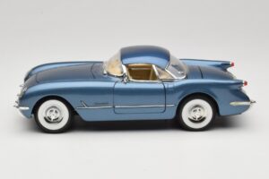 Chevrolet Corvette C1 Bleu Mira 1:18 6105 Métal — image 4 sur 8
