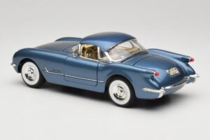 Chevrolet Corvette C1 Bleu Mira 1:18 6105 Métal — image 7 sur 8