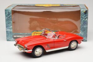 Chevrolet Corvette C1 Rouge ERTL 1:18 7835 Métal — image 8 sur 8