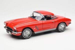 Chevrolet Corvette C1 Cabriolet Roman Rouge AUTOart 1:18 71102 Métal