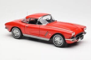 Chevrolet Corvette C1 Cabriolet Roman Rouge AUTOart 1:18 71102 Métal — image 6 sur 8