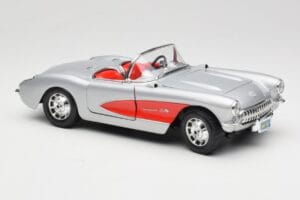 Chevrolet Corvette C1 Argent Bburago 1:18 3034 Métal — image 6 sur 8