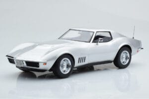 Chevrolet Corvette C3 Argent Norev 1:18 189032 Métal