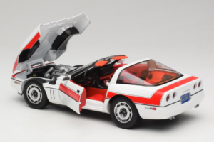 Chevrolet Corvette C4 A-Team Blanc GreenLight 1:18 13532 Métal — image 5 sur 8