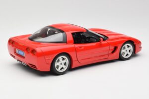 Chevrolet Corvette C5 Rouge Bburago 1:18 3066 Métal — image 3 sur 8
