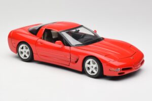 Chevrolet Corvette C5 Rouge Bburago 1:18 3066 Métal — image 6 sur 8