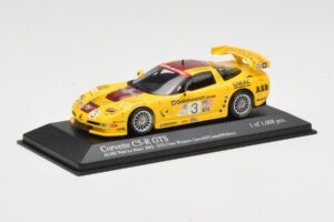 Chevrolet Corvette C5-R #3 R. Fellows / J. O'Connell / O. Gavin ALMS Petit Le Mans 2002 Minichamps 1:43 400021493 Métal — image 2 sur 4